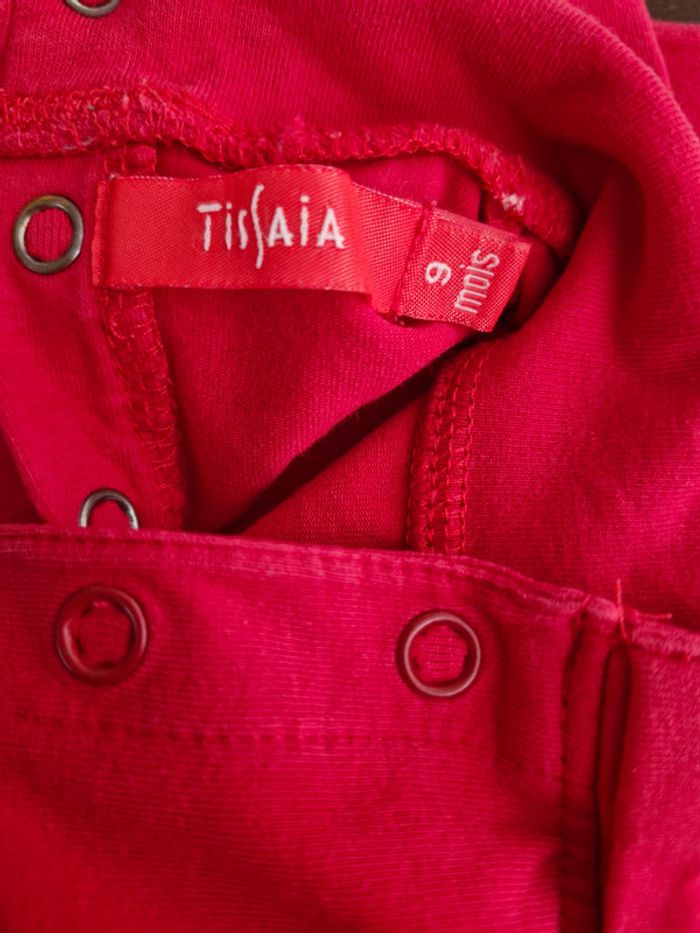 Tshirt manches longues bébé 9 mois Tissaia Coton Elasthanne - photo numéro 5