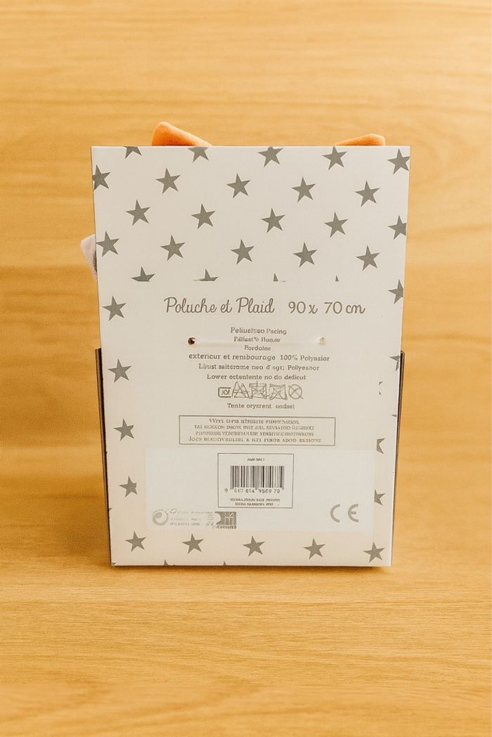 Coffret “Peluche & Plaid” pour bébé - photo numéro 5