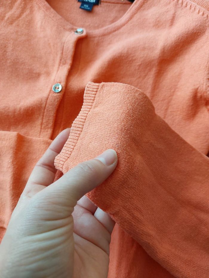 Gilet orange 10 ans Kiabi - photo numéro 5