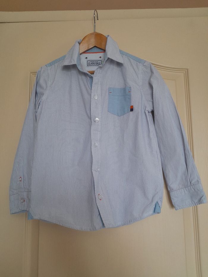 Lots de 7 chemise manche longue garçon taille 8ans - photo numéro 5