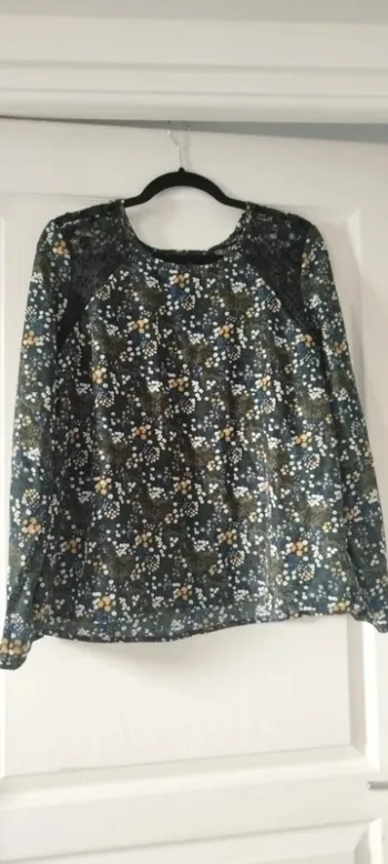 Blouse a fleurs