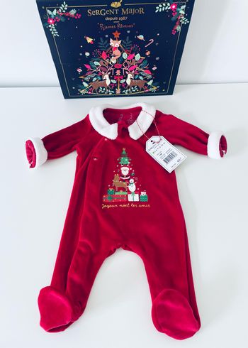 Pyjama de Noël taille 1 mois