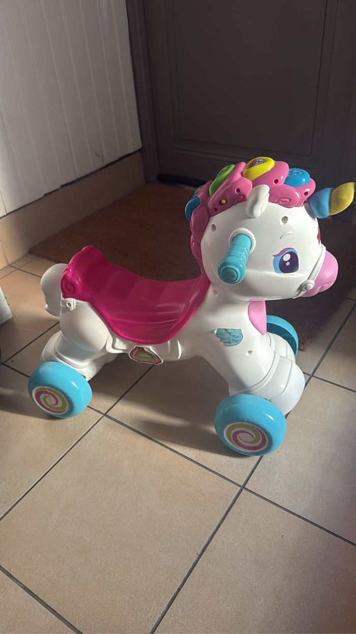 Trotteur bascule licorne - photo numéro 2