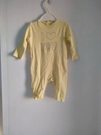 Pyjama été baby club en 3 mois