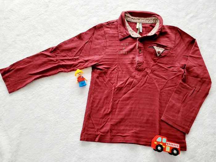 Polo manches longues "wild & smart"