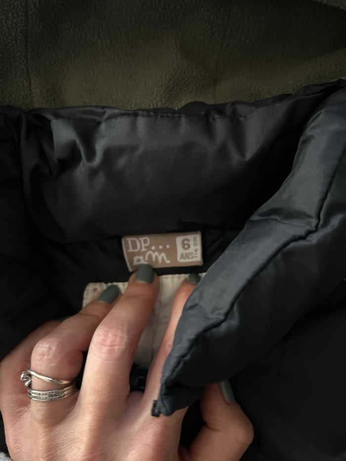 Doudoune noir garçon - photo numéro 3