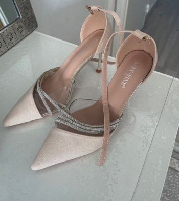 Talon de soirée à paillettes