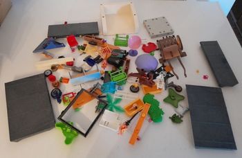 Lot de playmobil diverses et variées