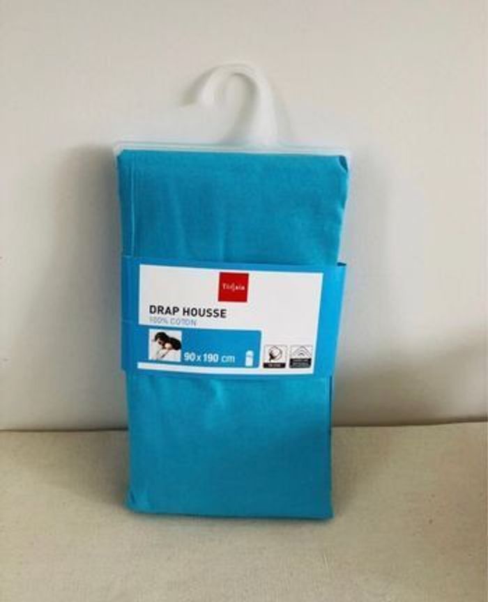 Drap housse une personne 1 place lit enfant - photo numéro 11