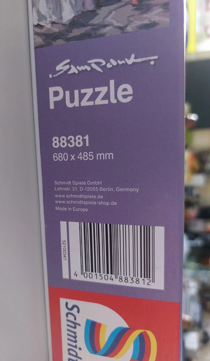 1/5 Puzzle paysage Sam Park 1000 pièces / Schmidt - photo numéro 2
