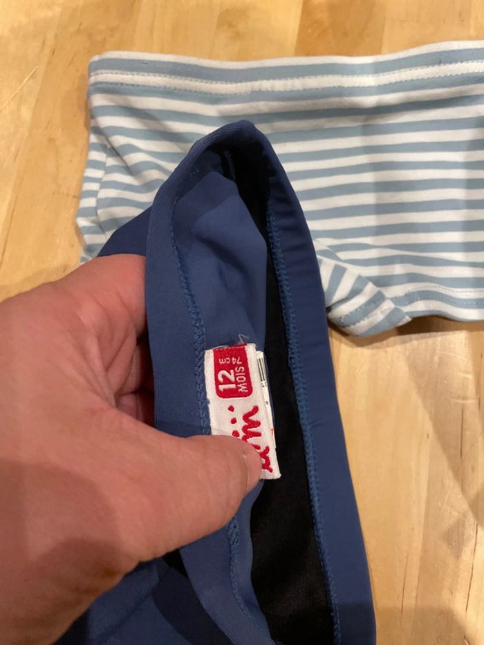 Lot de 2 shorts de bain 12 mois - photo numéro 3