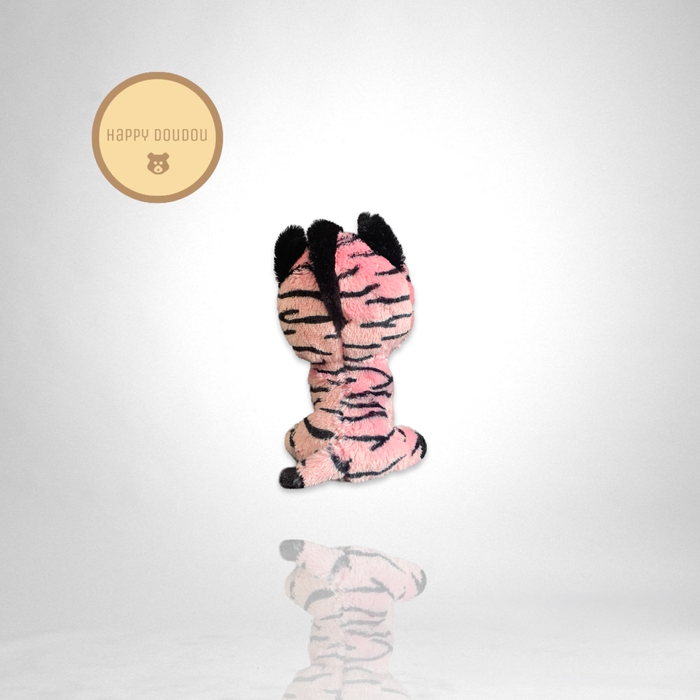 Peluche zèbre rose violet Zazzy 2015 TY A938 - photo numéro 4