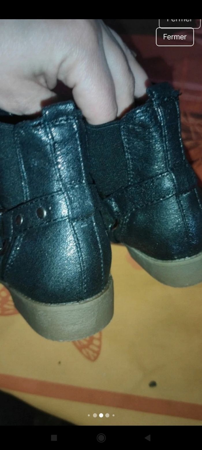 Très belle bottines fille ch2 - photo numéro 3