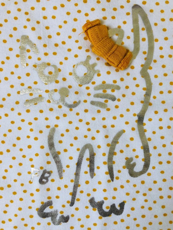 T-shirt imprimé chat Petit bateau T-4 ans - photo numéro 3