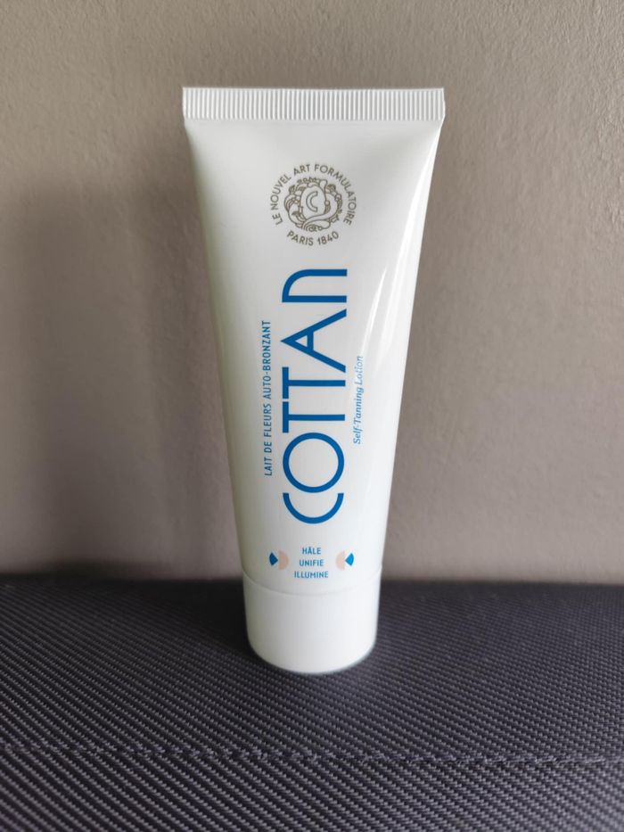 Lait de fleurs autobronzant Cottan , 75 ml , neuf
