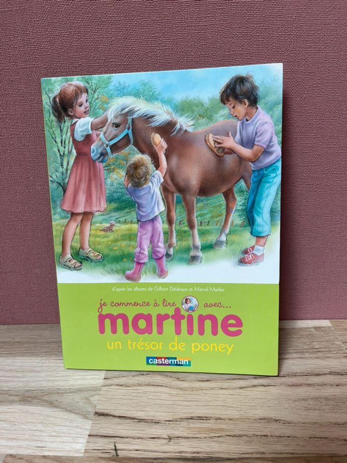Livre je commence  à lire avec Martine 1