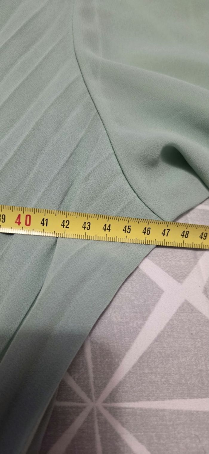 Robe longue plissée vert amande T.42/44 Paprika - photo numéro 5