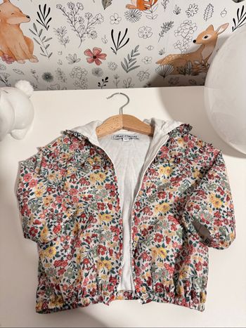 Veste coupe-vent Tartine et Chocolat T 18 m