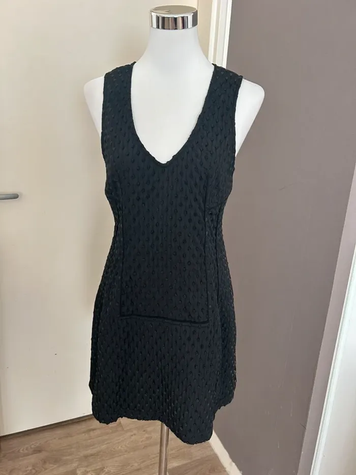 Bel Air, robe noire sans manches femme, taille 3/40 modèle Roxanne - photo numéro 2