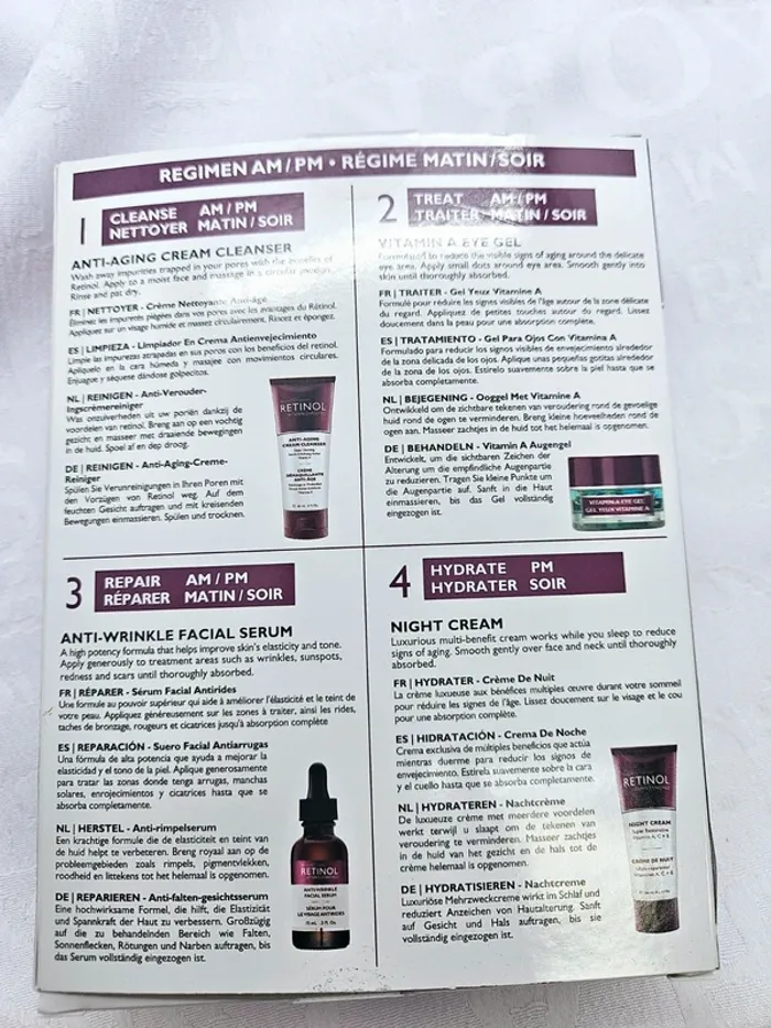 Soins visage Anti-âge Retinol - photo numéro 2
