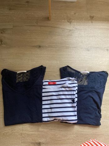 Lot de 3 t shirts manches courtes
