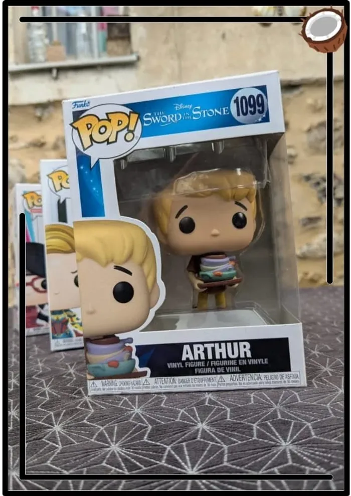 🧙 Funko Pop! Arthur #1099 – Disney "The Sword in the Stone"