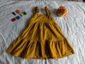 Robe moutarde - 18 mois