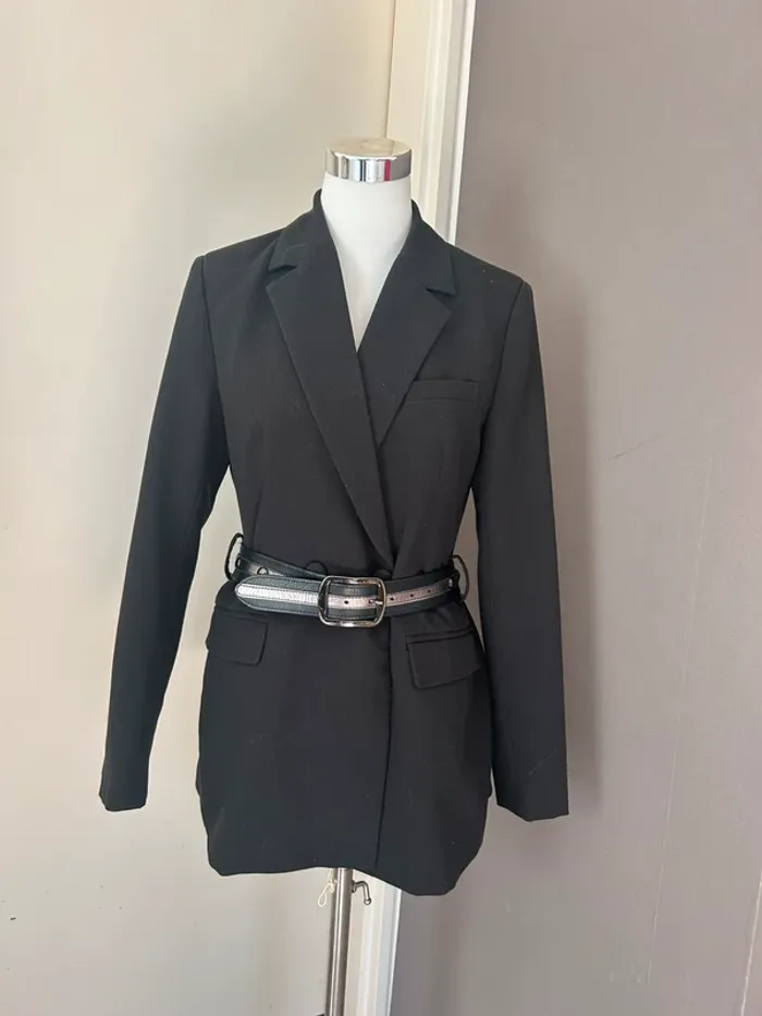 Nana Love, blazer, veste noire femme, taille L/40