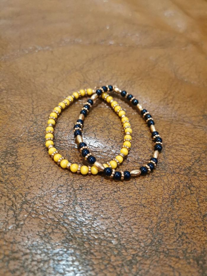 Lot bracelets élastique