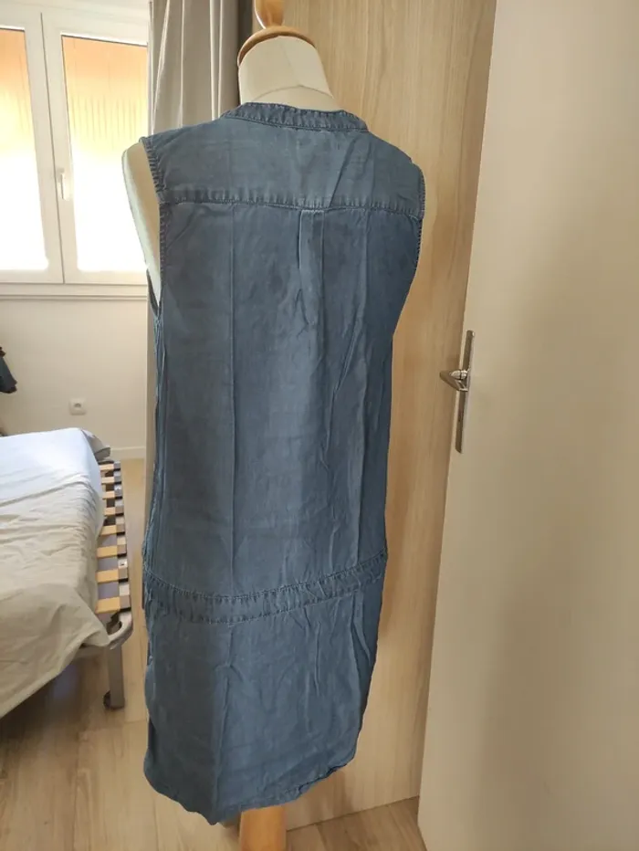Robe en jean maternité - photo numéro 6