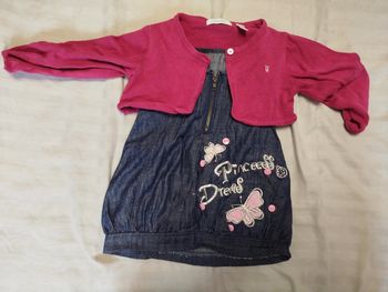 Robe + Boléro 18 mois