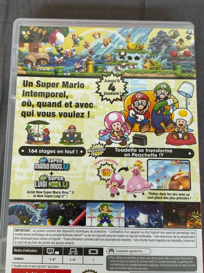 Super mario bros U deluxe switch - photo numéro 3