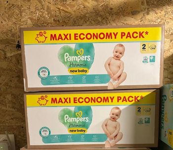 Couches Pampers Harmonie taille 2