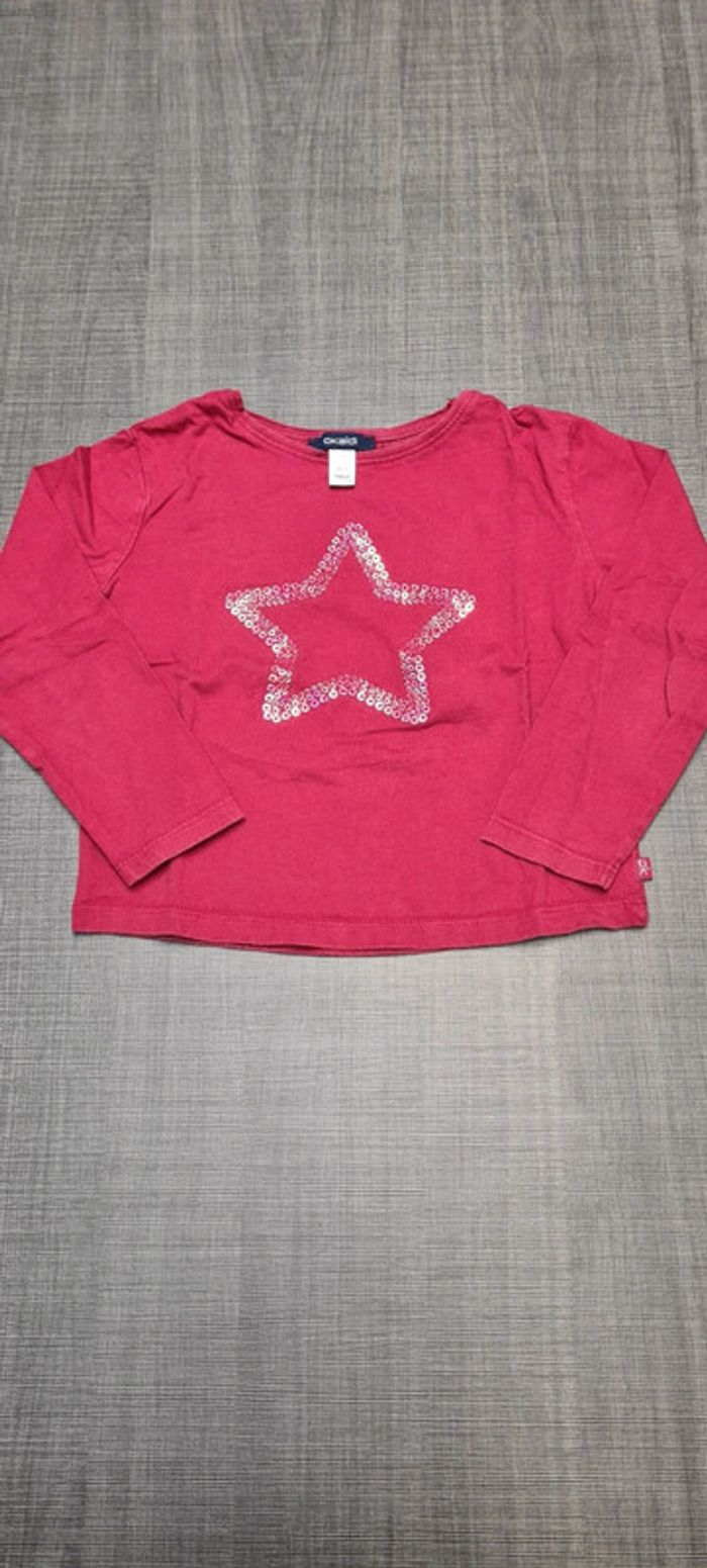 T-shirt Okaïdi étoile 4 ans