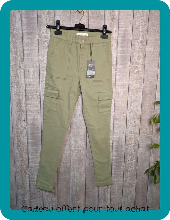 Jean cargo kaki Primark 34