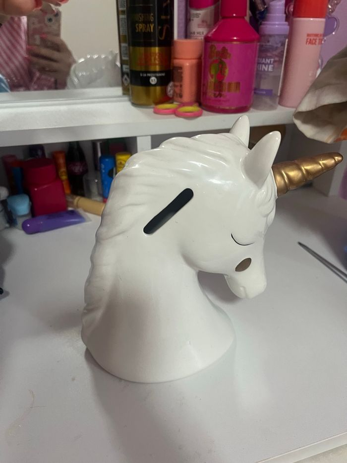 Tirelire licorne - photo numéro 3