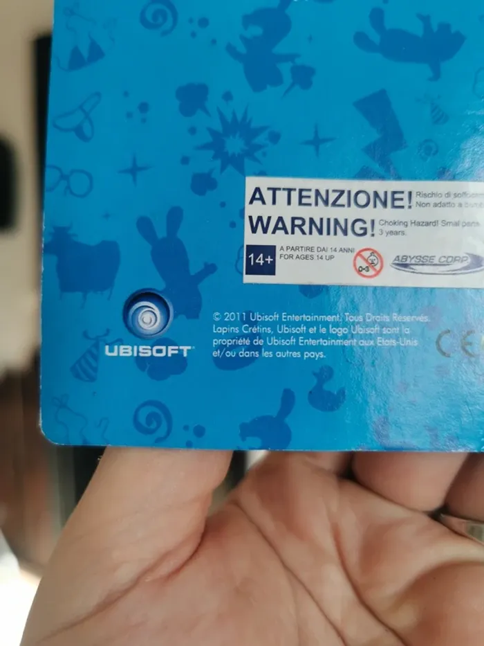 Porte clé lapin crètin anti stress. - photo numéro 3