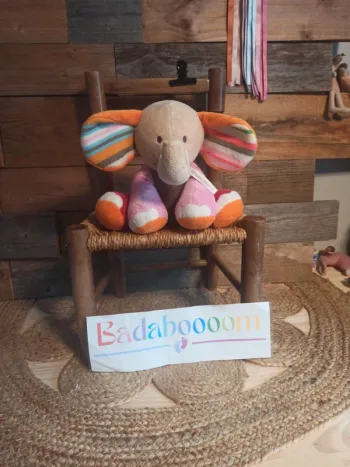 Peluche éléphant Happy horse tbe