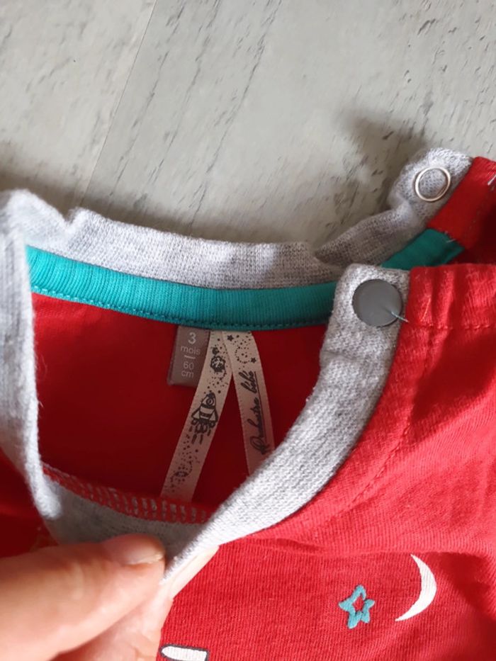 Pyjama fin coton été Orchestra 3 mois - photo numéro 2