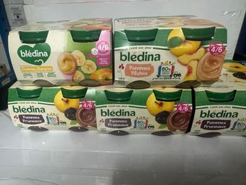 Pots de fruits Bledine 