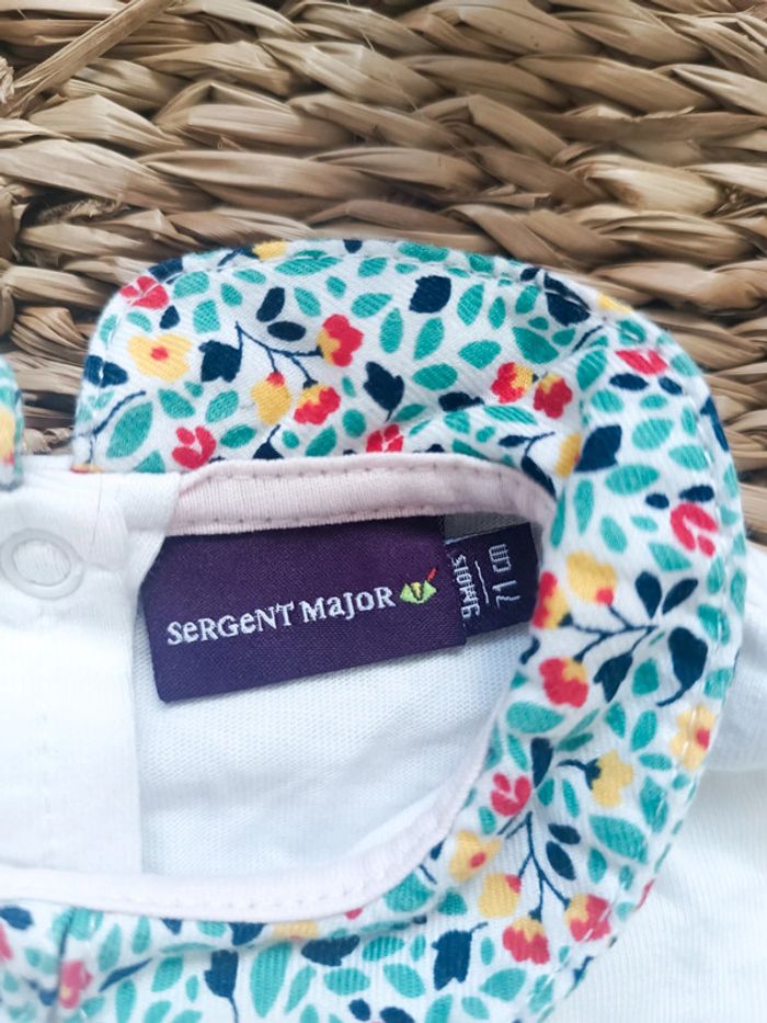 T-shirt manches longues 9 mois sergent major - photo numéro 2