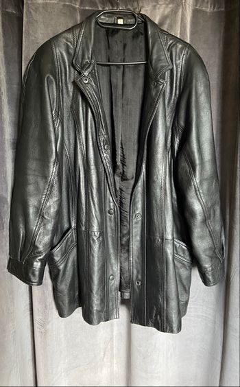 Veste en cuir d’agneau