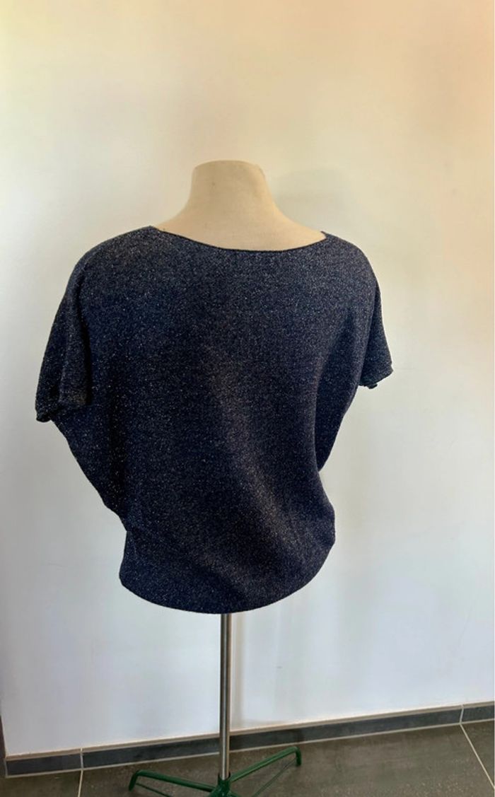 Blouse Morgan pailletée XS - photo numéro 3