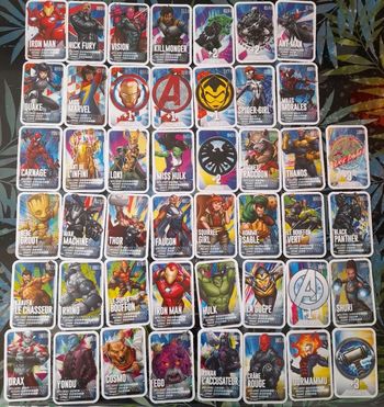 Carte Marvel "Pars en mission"