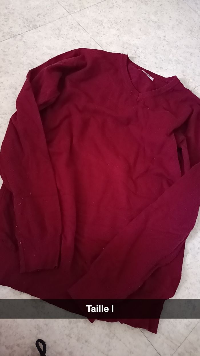 Pull taille l