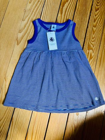Robe marinière neuve 24 mois 100% coton