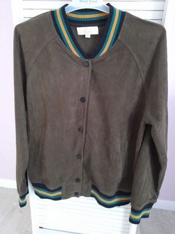 Veste femme suédine