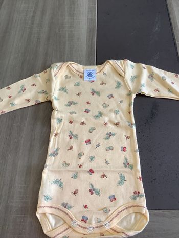 Body manche longue coton taille 3 mois