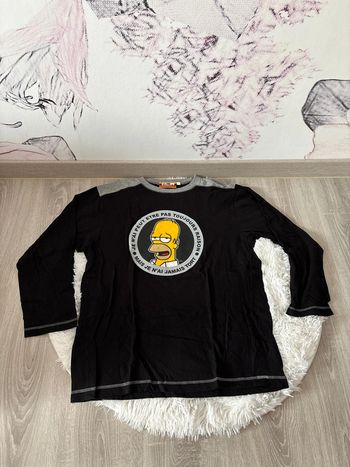 Haut de pyjama homme taille L simpsons