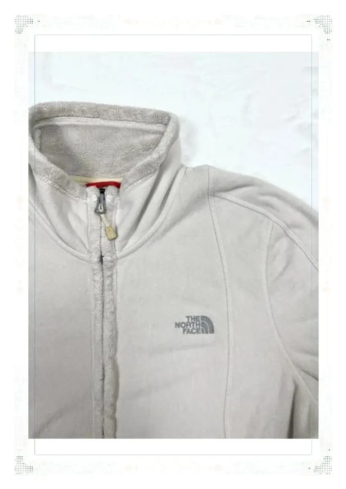 The North Face polaire full zip blanc femme taille XL polyester - photo numéro 5